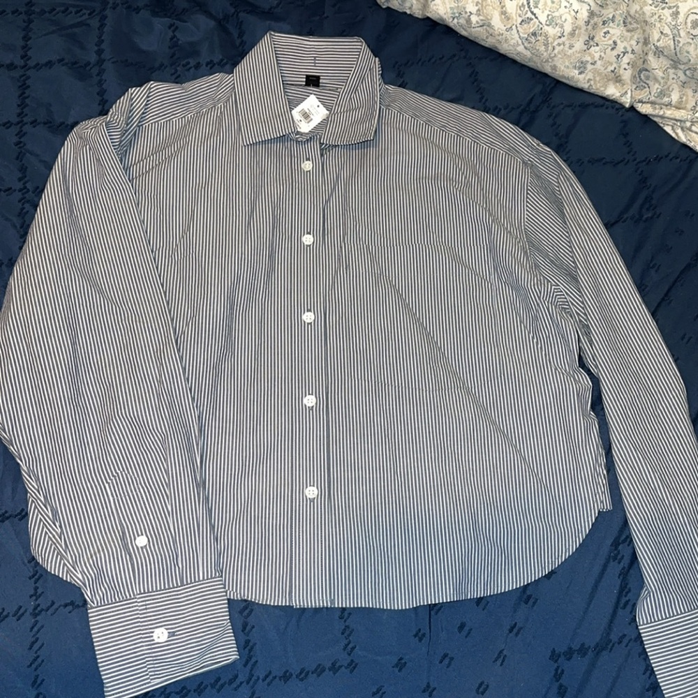 Banana Republic Blue Dress Shirt Classic Style